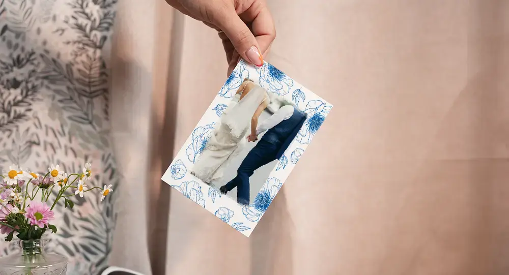 DigitalOase Hochzeitstagskarte 1. Hochzeitstag 1. Jahrestag 1. Jubiläum