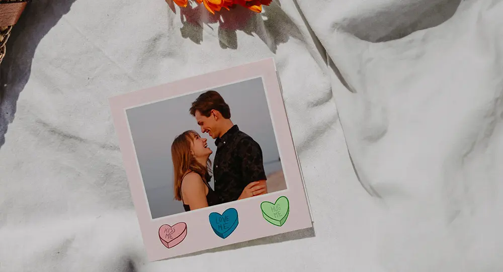 personalisierte valentinstagskarte