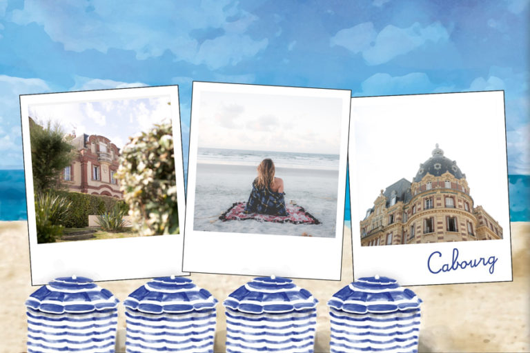 postcard cabourg