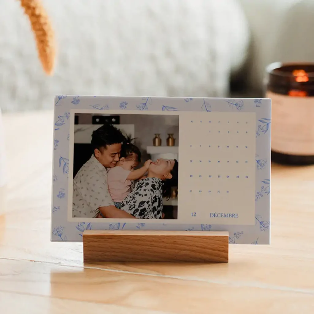 Cadeau anniversaire maman : un calendrier photo