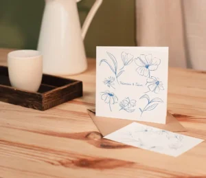 10 cartes idéales pour un faire-part de mariage champêtre
