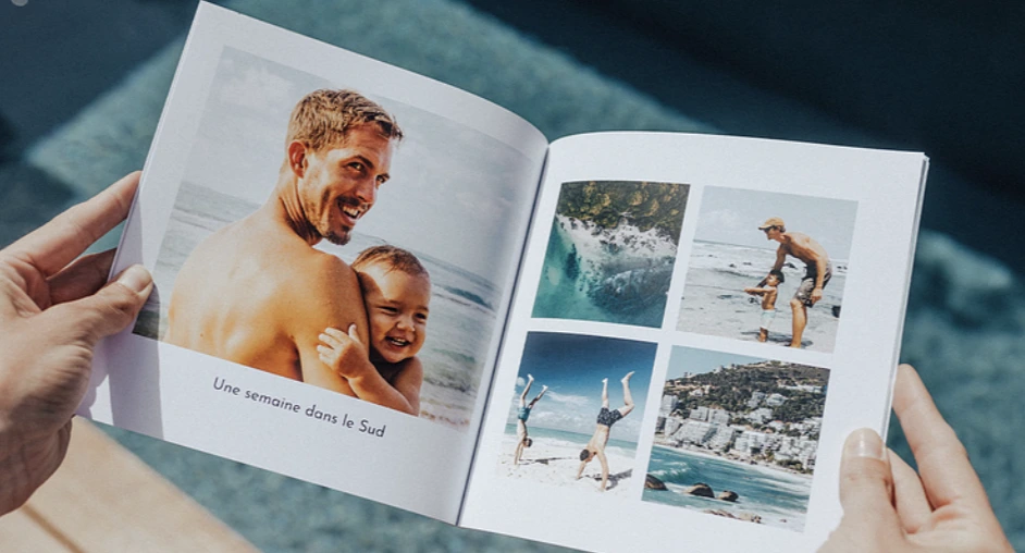 Cadeau personnalisable pour un couple : un album photo Fizzer