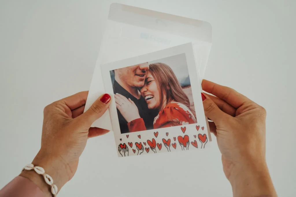 Envoyer texte d'amour sur une carte personnalisée avec Fizzer