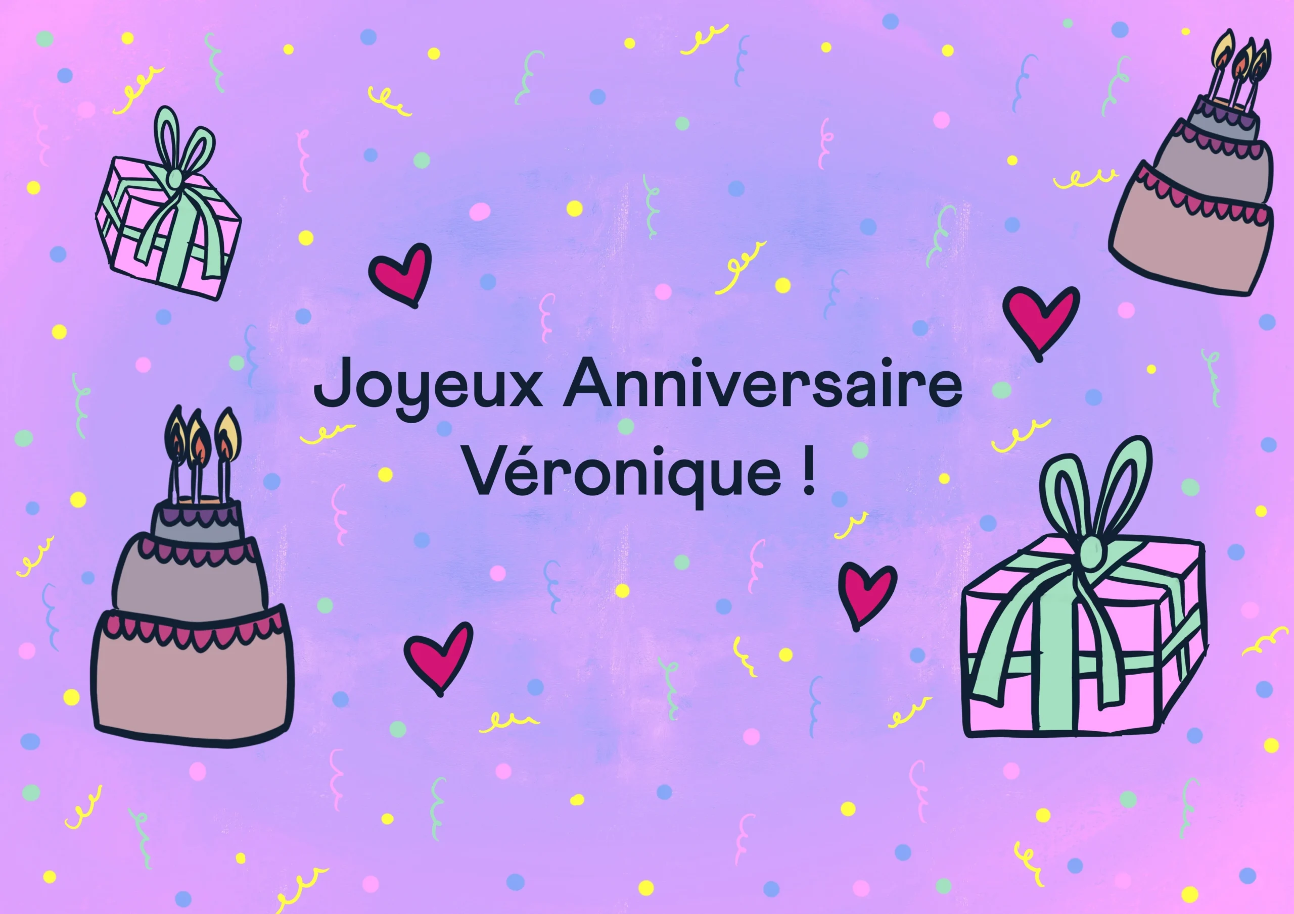 Joyeux anniversaire Véronique