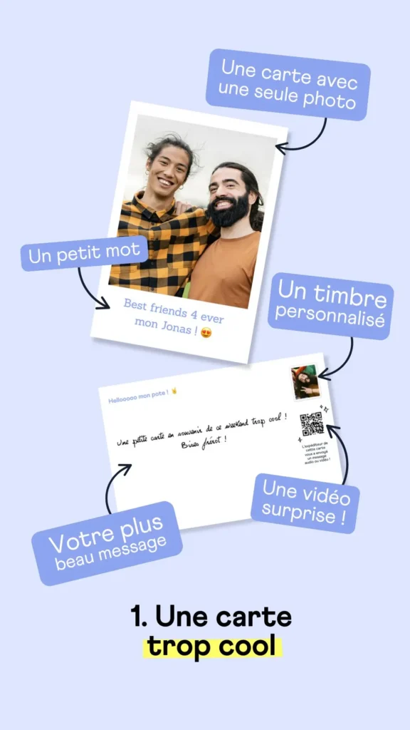 3 façons de faire une carte postale avec Fizzer