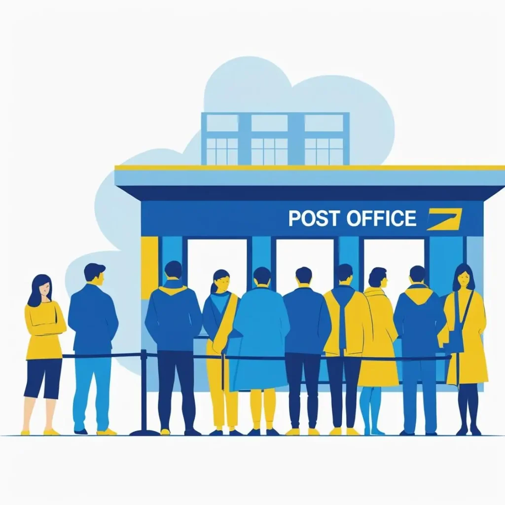 Envoyer une carte sans attendre à la poste