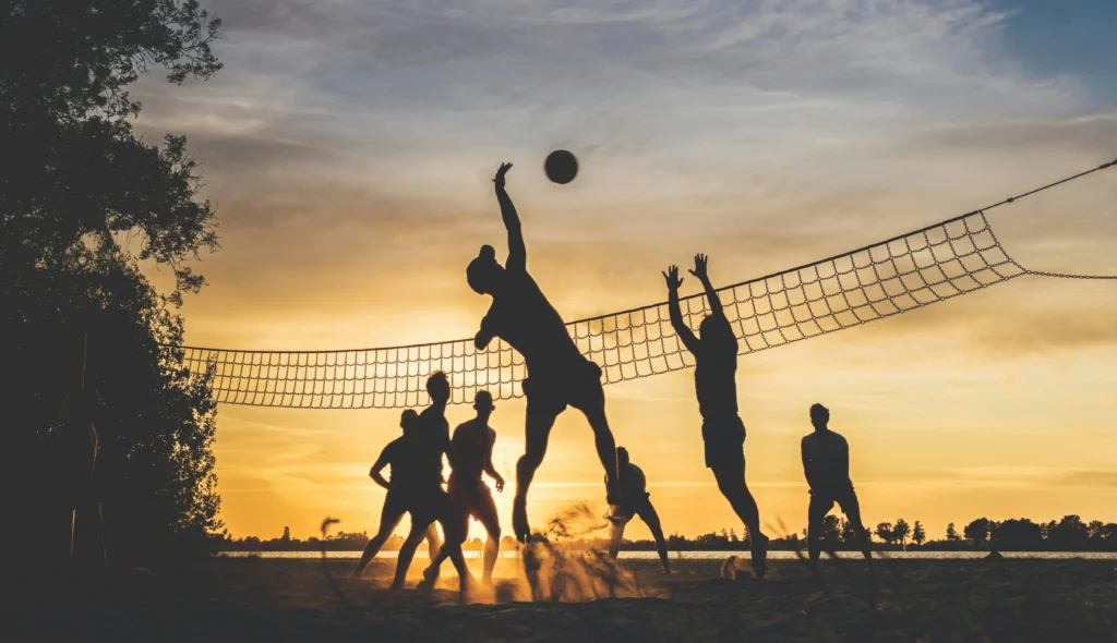 Idée de jeux exterieur pour adulte, le volleyball