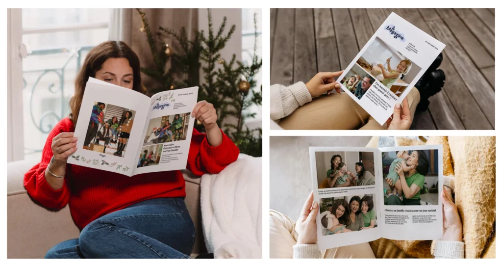 Journal familial personnalisé pour garder le lien avec sa famille : le Magazine Fizzer