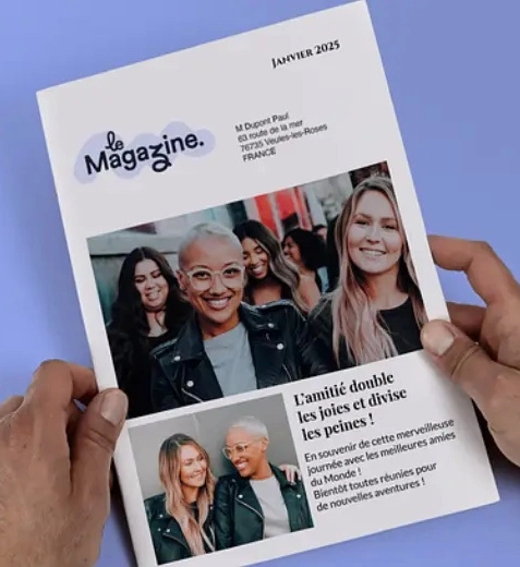 Le Magazine comme cadeau de Noël entreprise