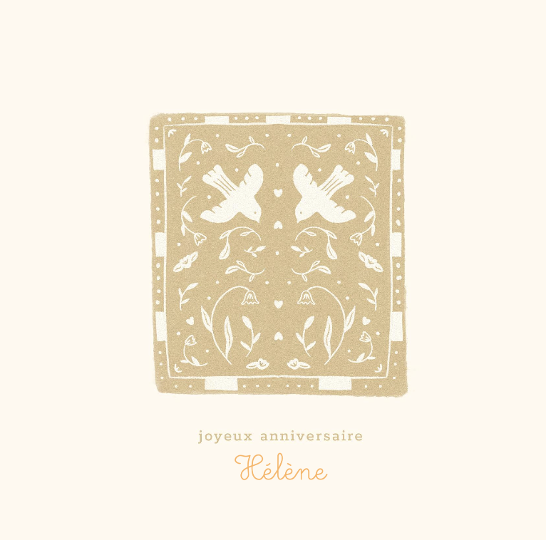 Joyeux anniversaire Hélène : lui souhaiter avec une carte