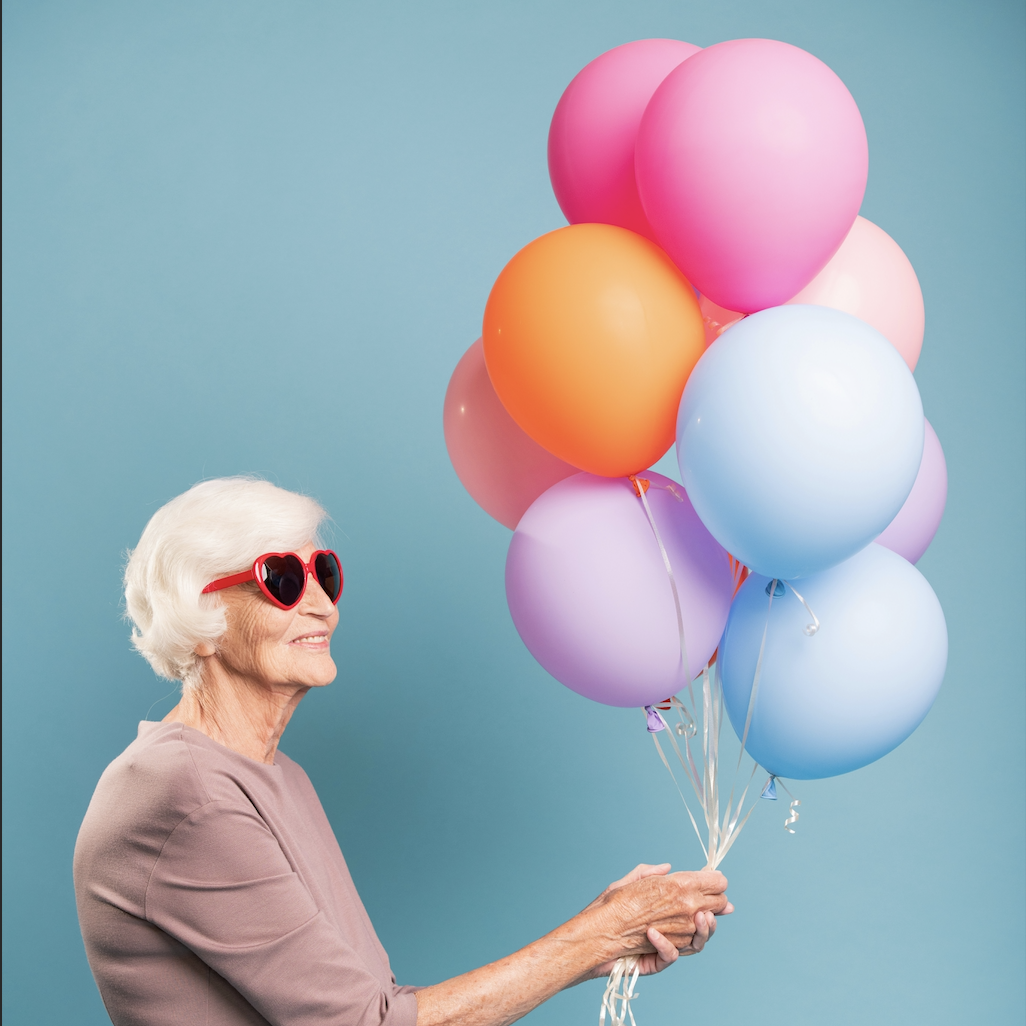 Fêter un anniversaire à l'âge senior