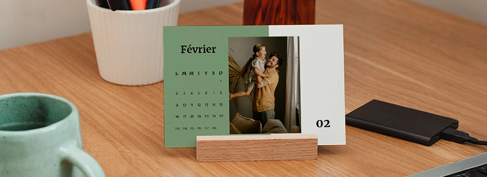 Créer un calendrier photo