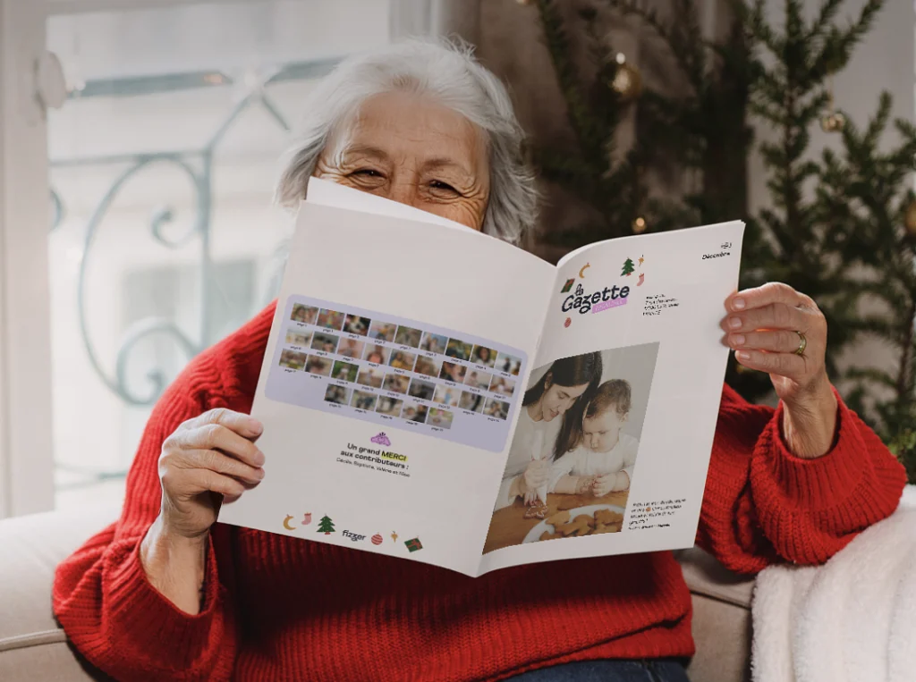 Le cadeau de Noël parfait pour vos grands-parents : la Gazette Fizzer