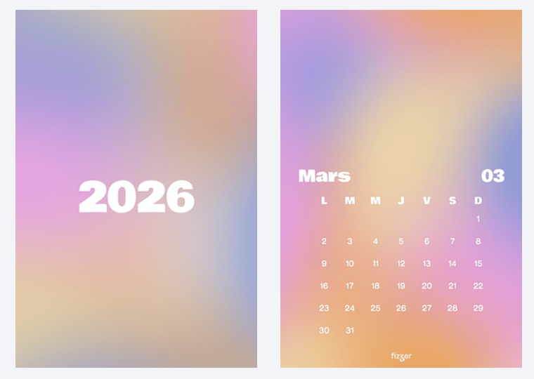 Créer un calendrier personnalisé avec un joli thème