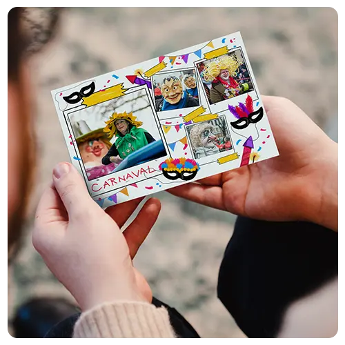 Carte postale carnaval