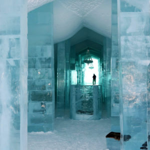 Hebergement insolite Ice Hotel en Suede