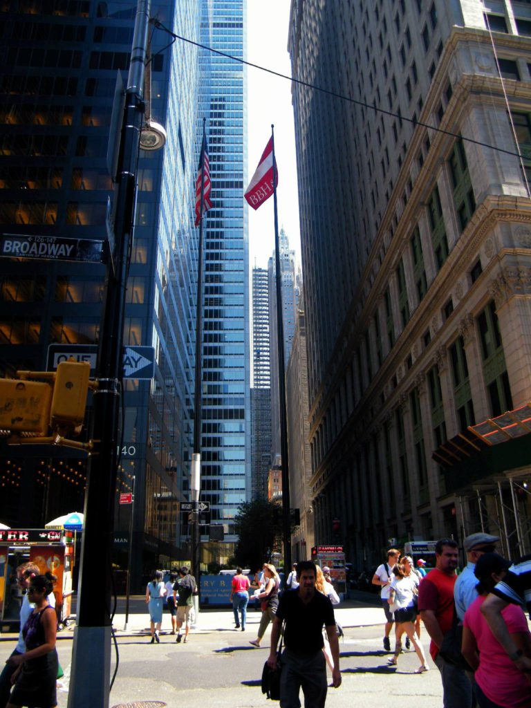 Rue de New York, Manhattan, USA