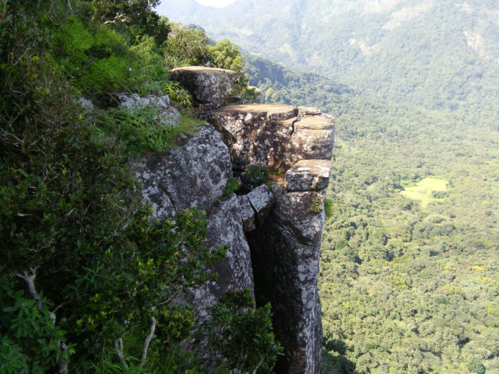 Paysage nommé "Bout du monde" au Sri Lanka