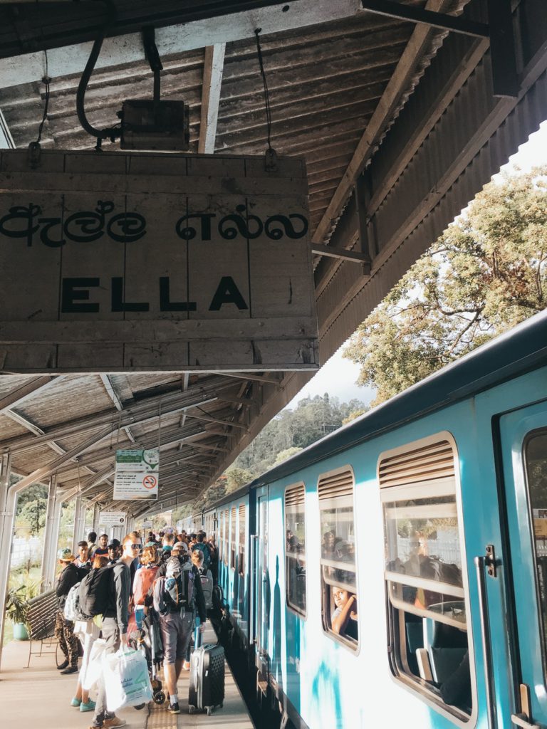 Bahnhof Ella Sri Lanka