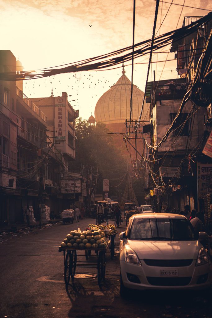 Jama Masjid, die größte Moschee Indiens