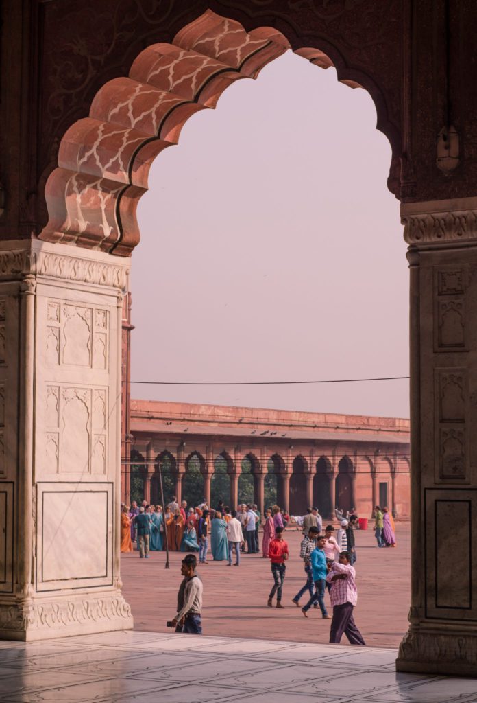 Jama Masjid, erbaut von Shah Jahan Taj Mahal