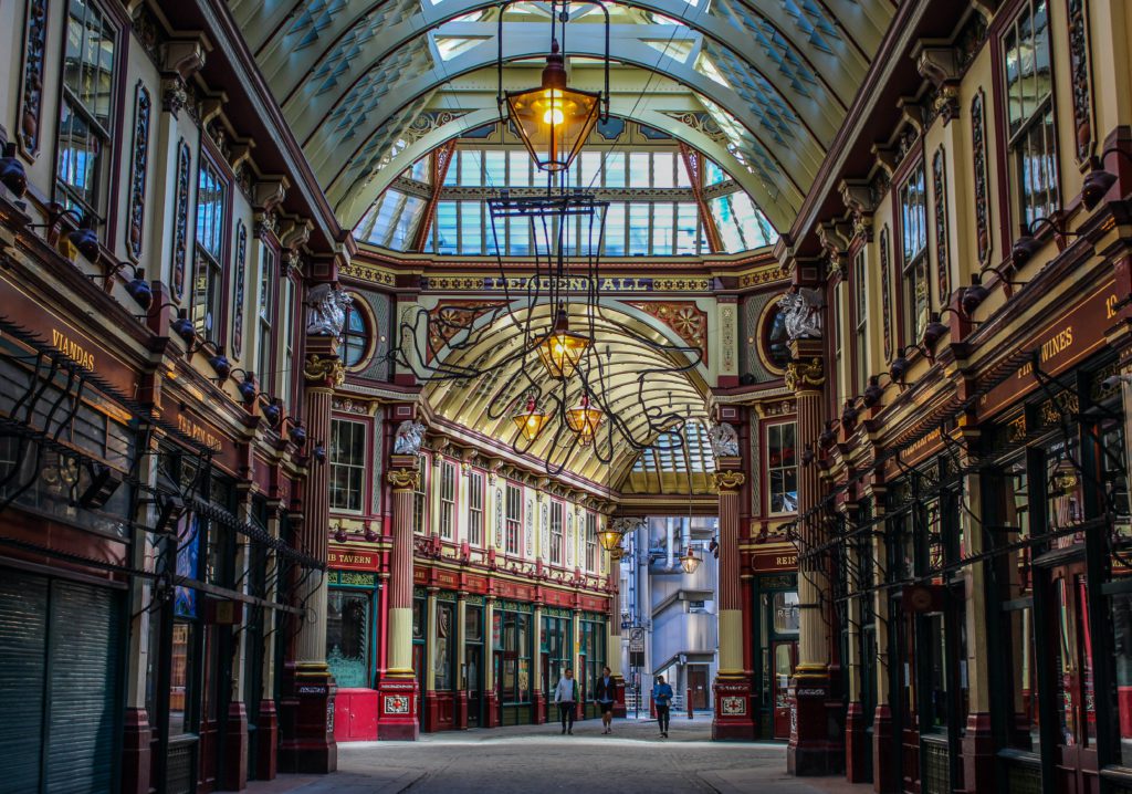 Leadenhall Market Winkelgasse London