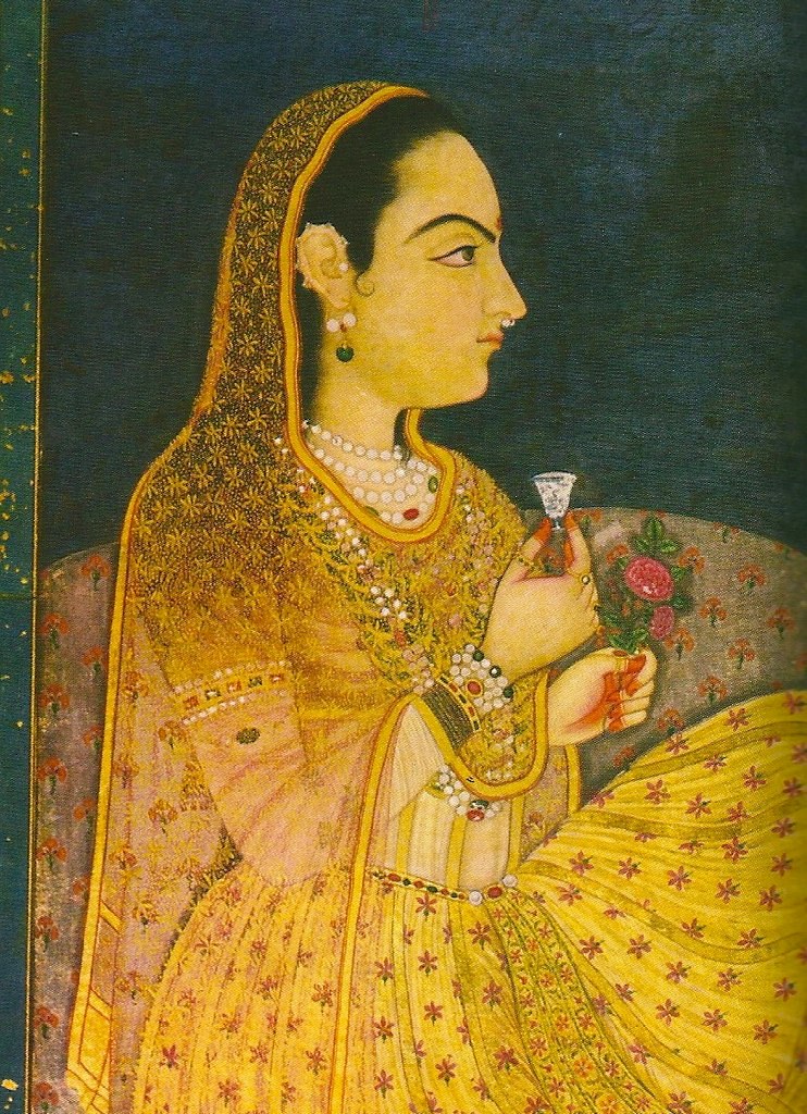 Peinture portrait Mumtaz Mahal