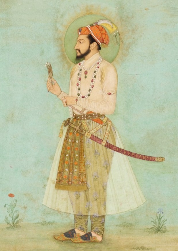 Porträtmalerei von Shah Jahan in Indien