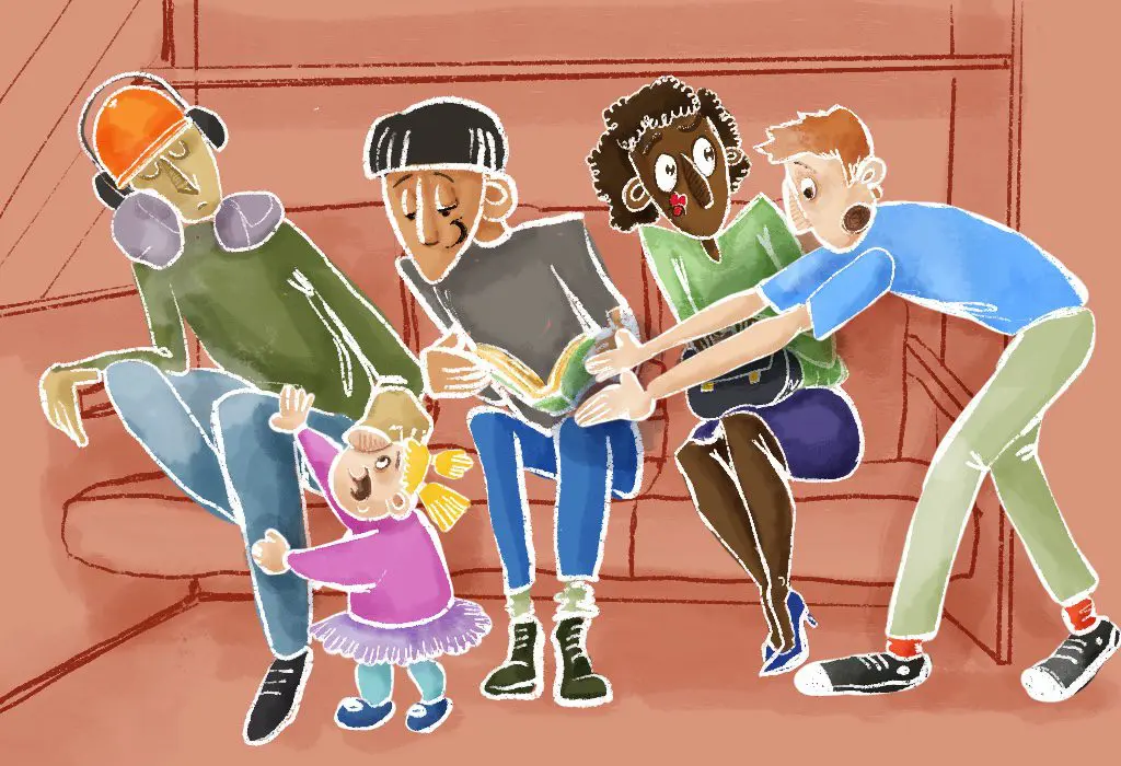 Vie de parent : prendre le train avec un enfant qui parle à tous les voyageurs