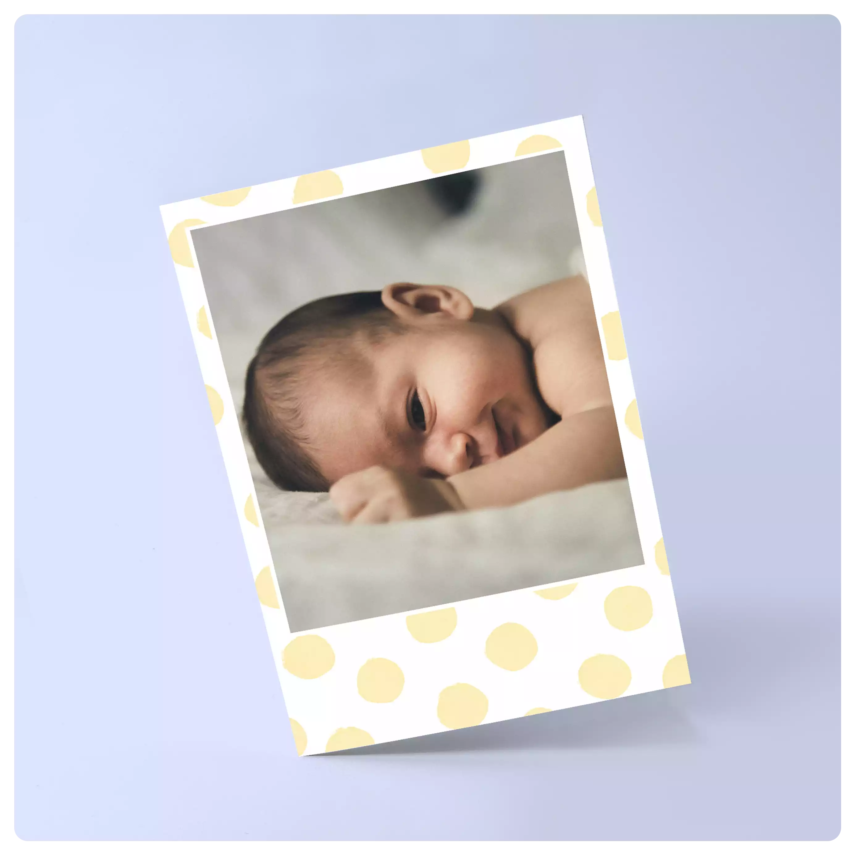 carte premium pour annoncer naissance bebe