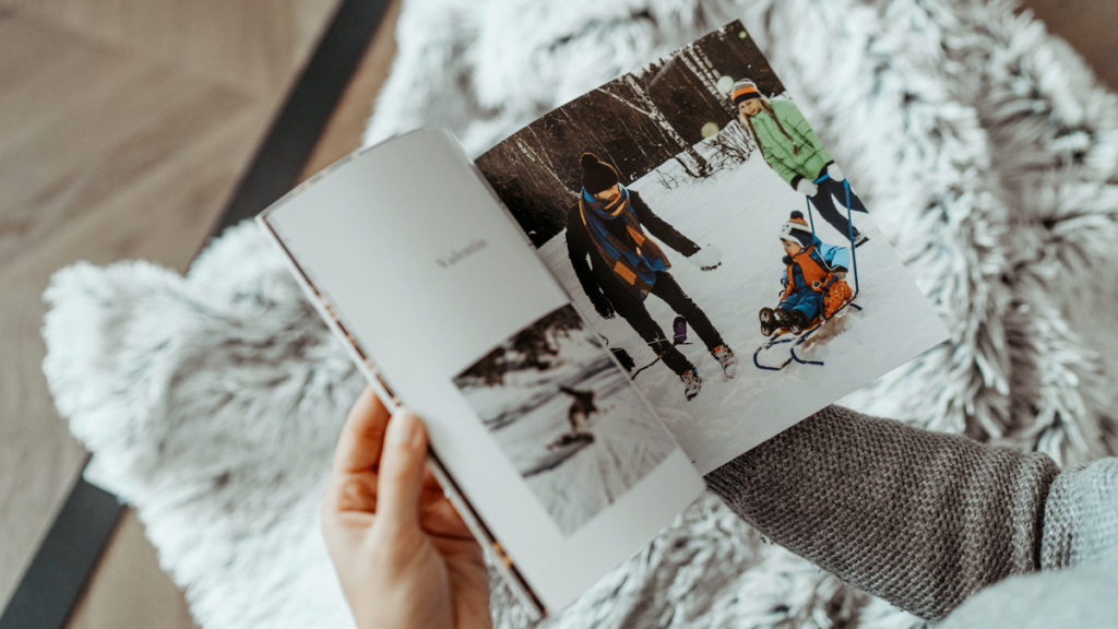Album photo du ski a personnaliser
