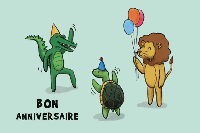 Joyeux Anniversaire en Retard – Lapin Mignon pour s'Excuser