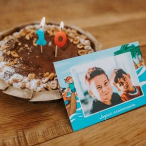 textes anniversaire enfant et gateau au chocolat