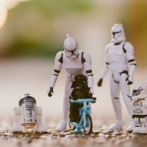 Famille star wars storm trooper