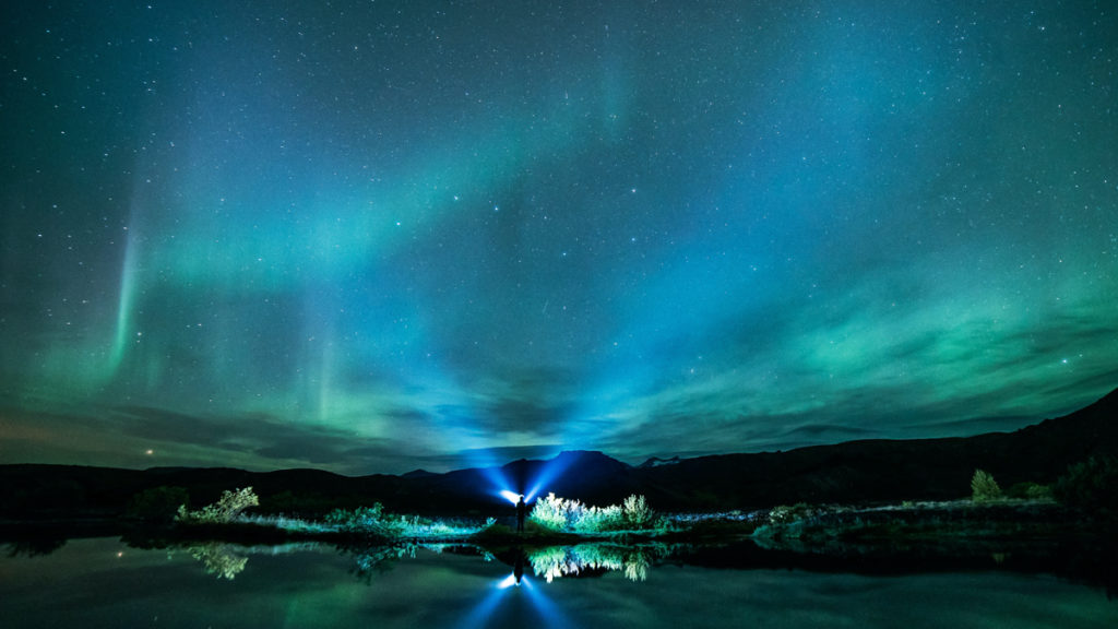 Aurora Borealis in Island
