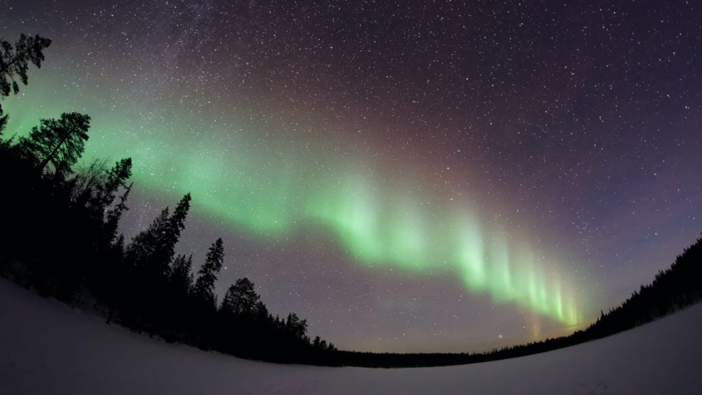 Aurora Borealis in Lappland