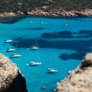 Boot in den Sommerferien auf Korsika