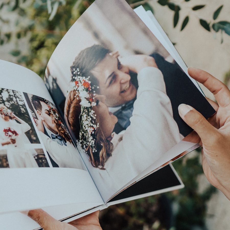 personalisiertes Fotoalbum für Paare