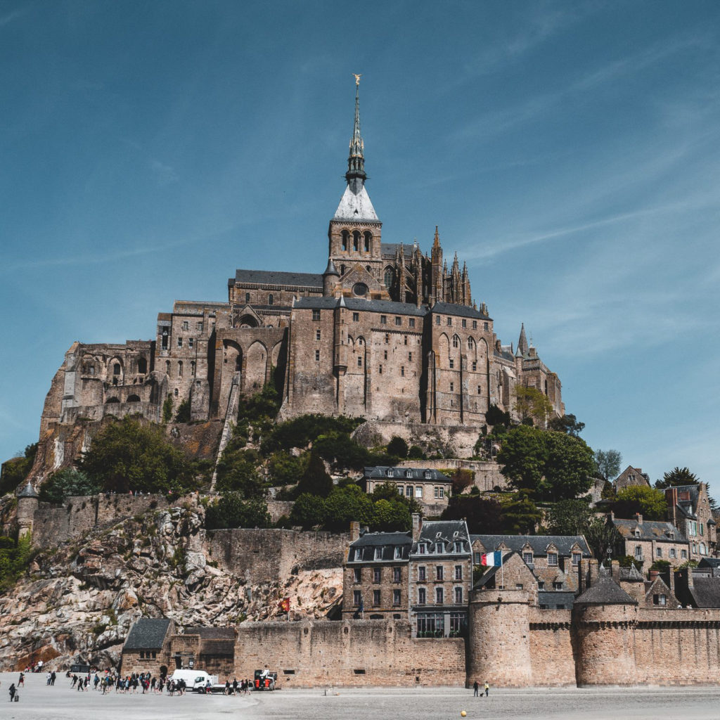 Stadtmauer des Mont Saint-Michel
