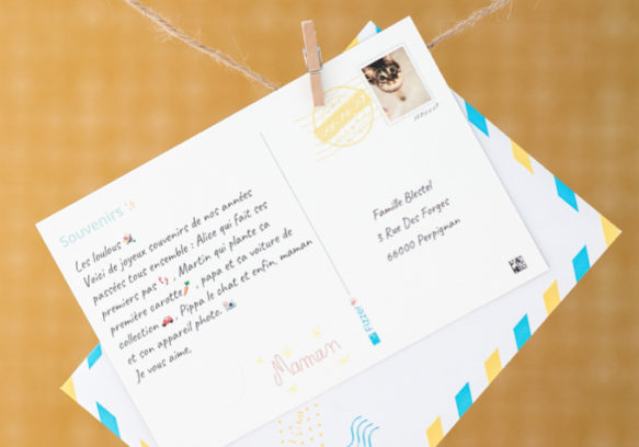 children's birthday invitation text and personalized stamp