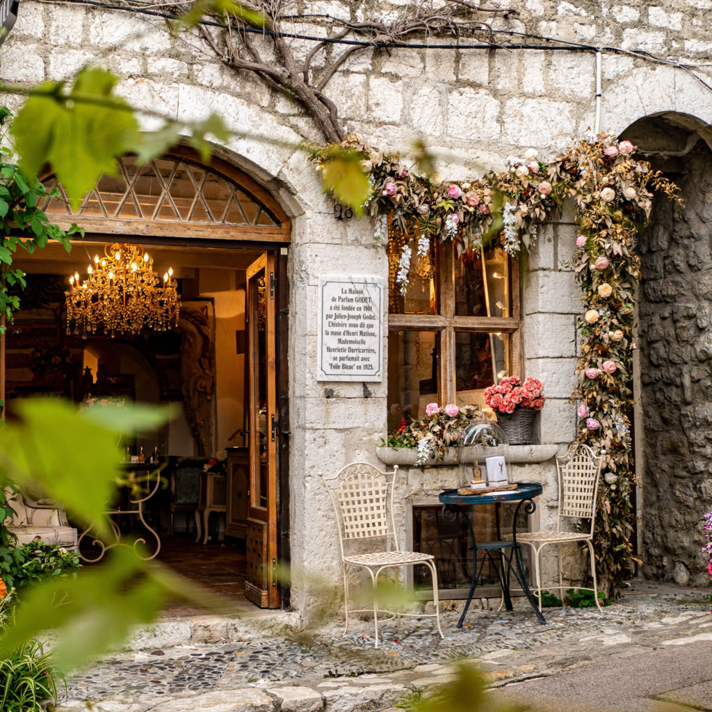 perfumery in the village of vence