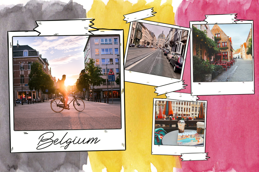belgium-flag-postcard