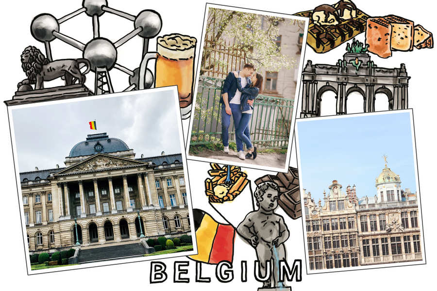belgium-postcard