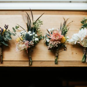 Bouquets de témoins de mariage