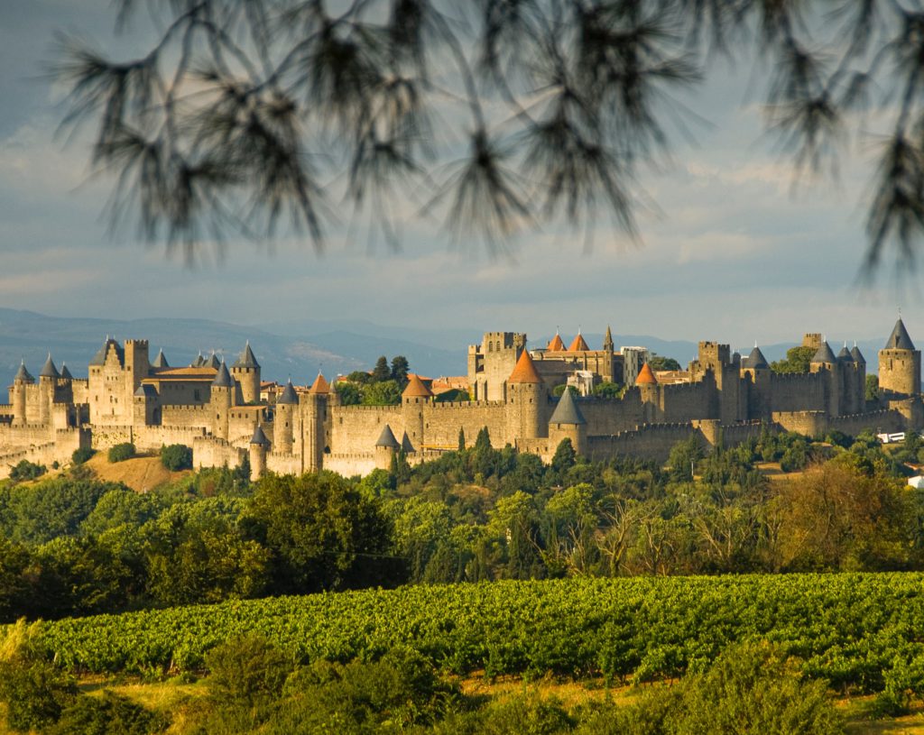 Cite de Carcassonne en France