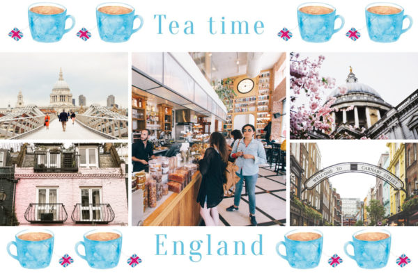 carte angleterre tea time