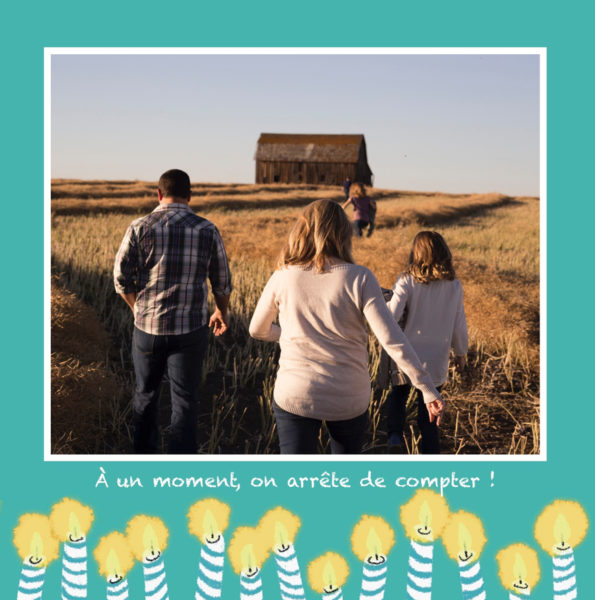 carte anniversaire famille