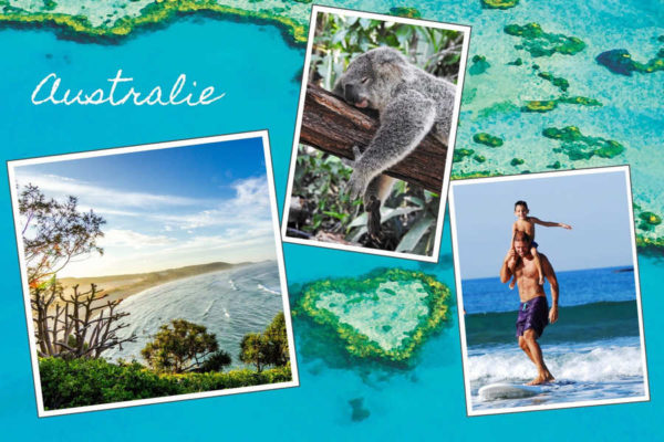 carte australie reef