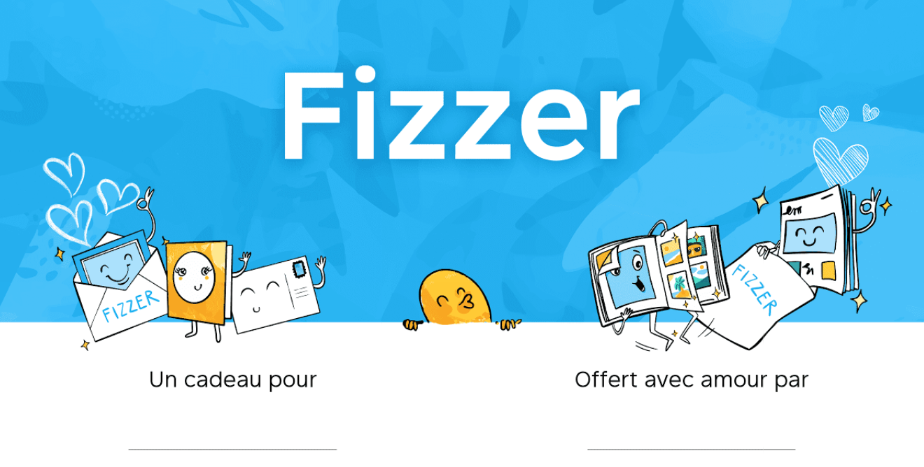 Carte cadeau Fizzer a imprimer