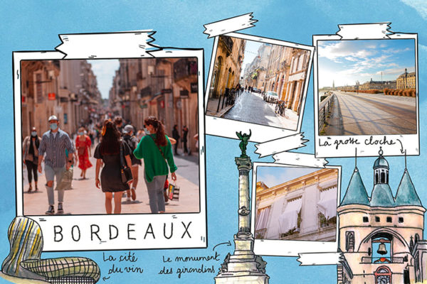 Postkarte aus Bordeaux
